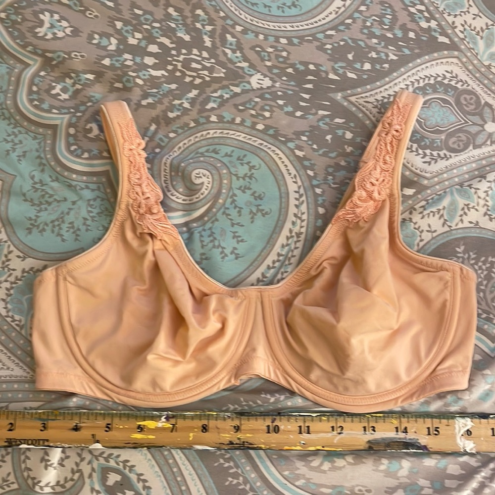 Soma Peach Bra with Lace Detail